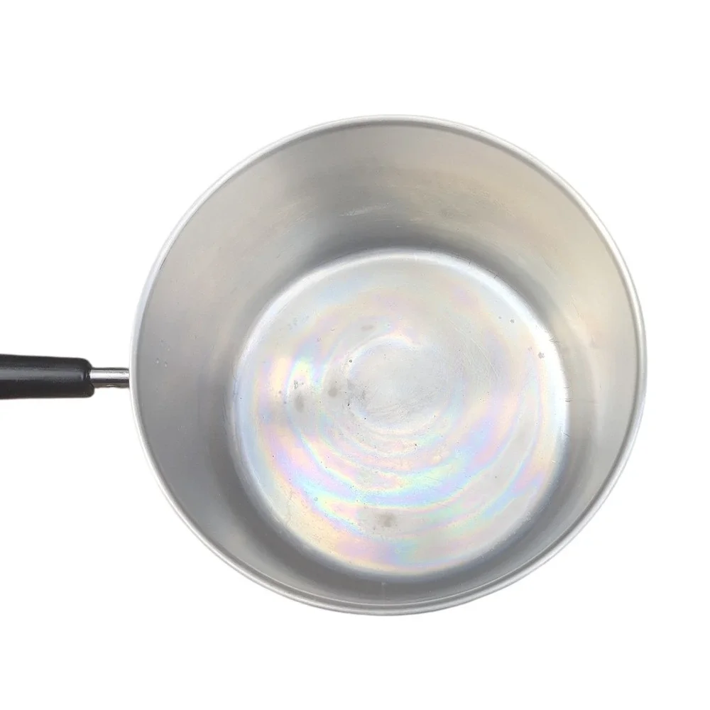 Revere Ware Copper Bottom Stainless Steel Saucepan with Lid Vintage Pot 3 Qt.